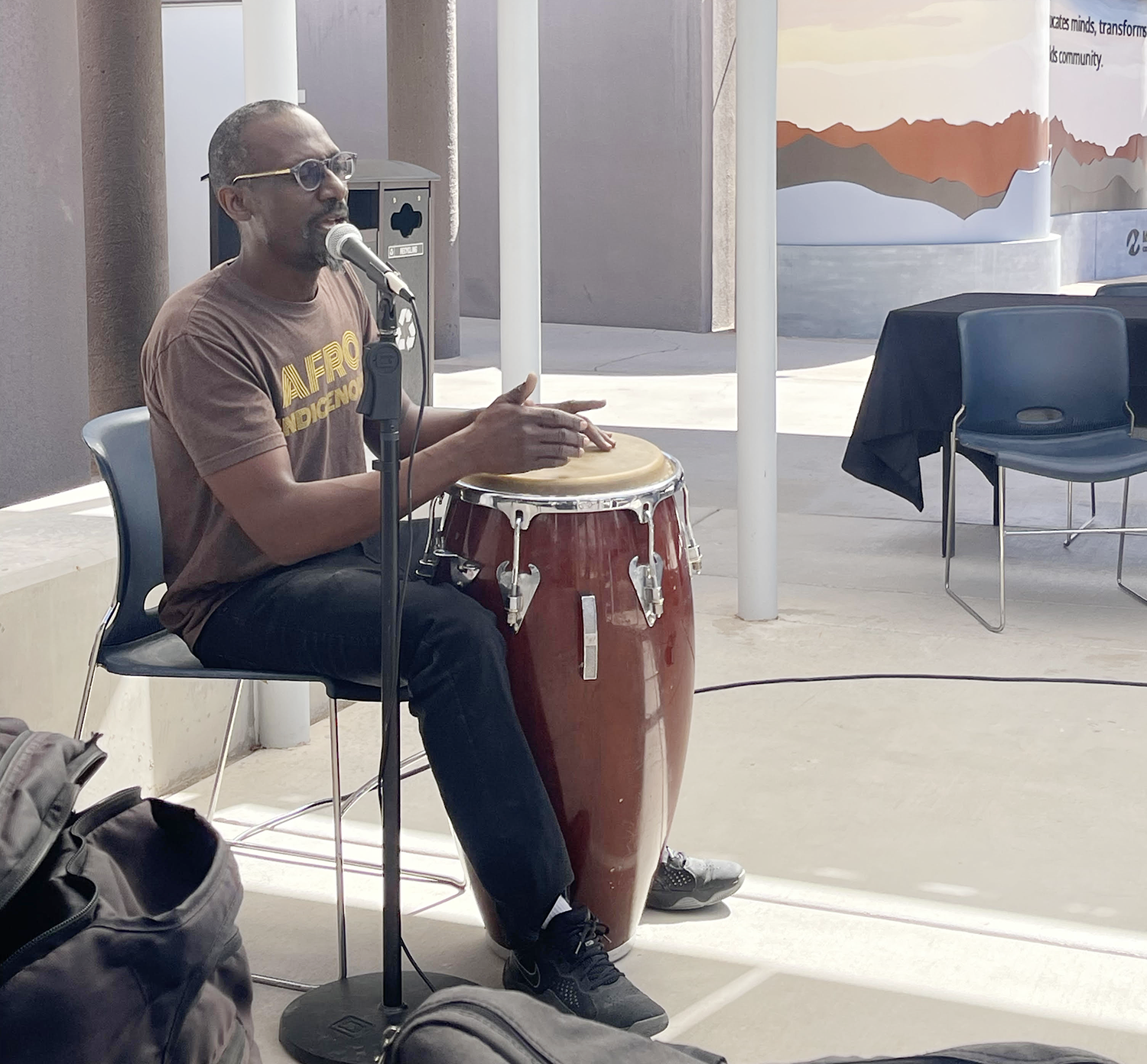 Open Mic and Traditional Drumming